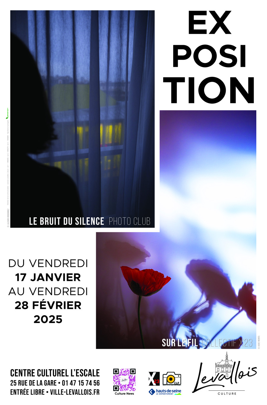 EXPOSITION PC Levallois - Le bruit du silence