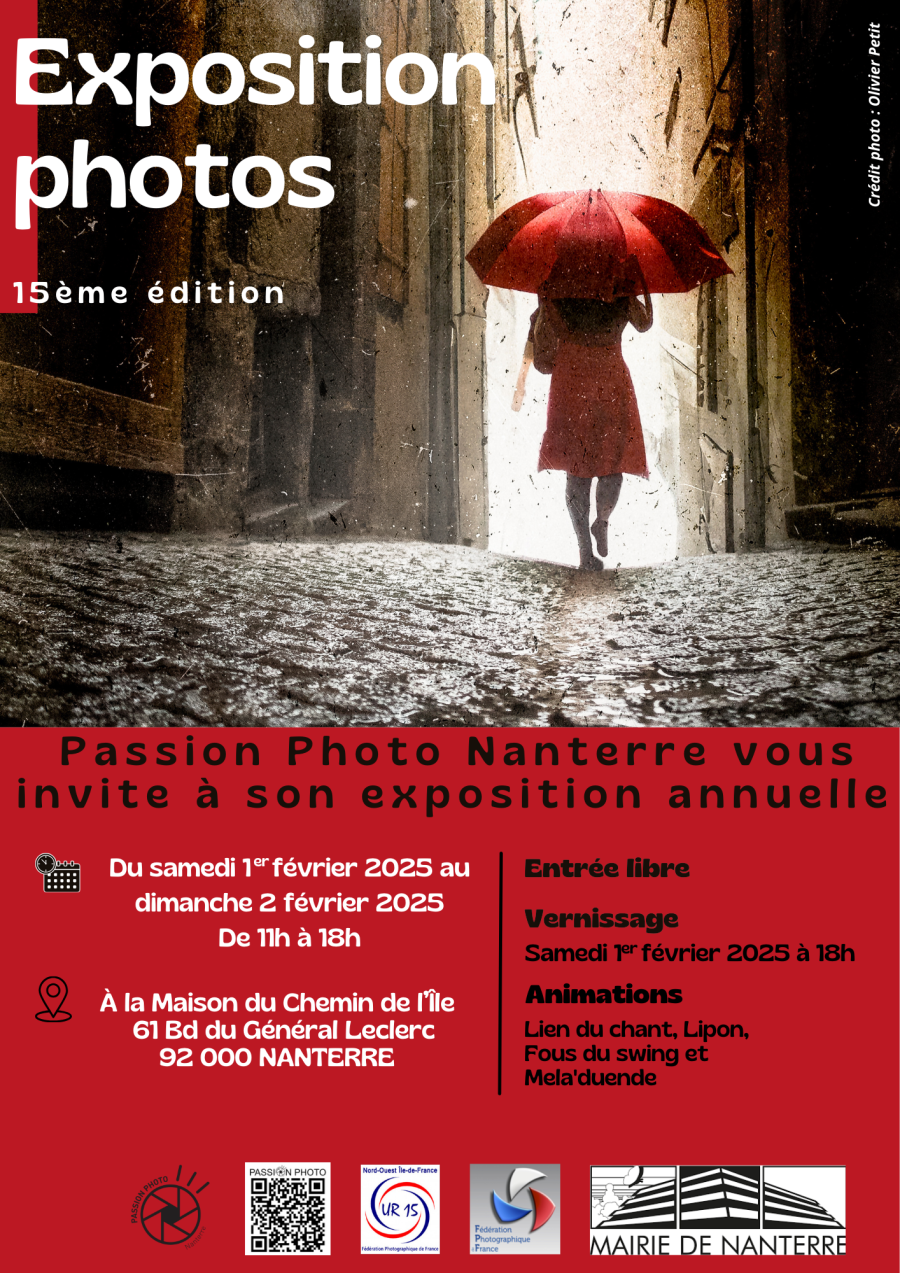 EXPOSITION - PASSION PHOTO NANTERRE