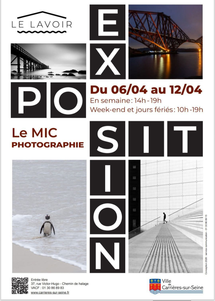 MIC, le photo club de Carrières sur Seine s'expose ...
