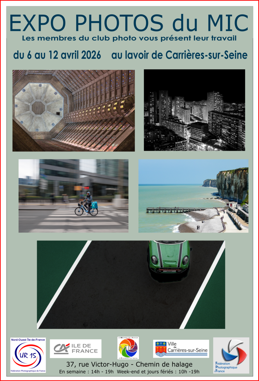 MIC, le photo club de Carrières sur Seine s'expose ...